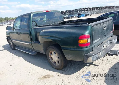 2005 GMC Sierra 1500 Slt из США, поврежденный, VIN 1GTEC19T75Z283919
